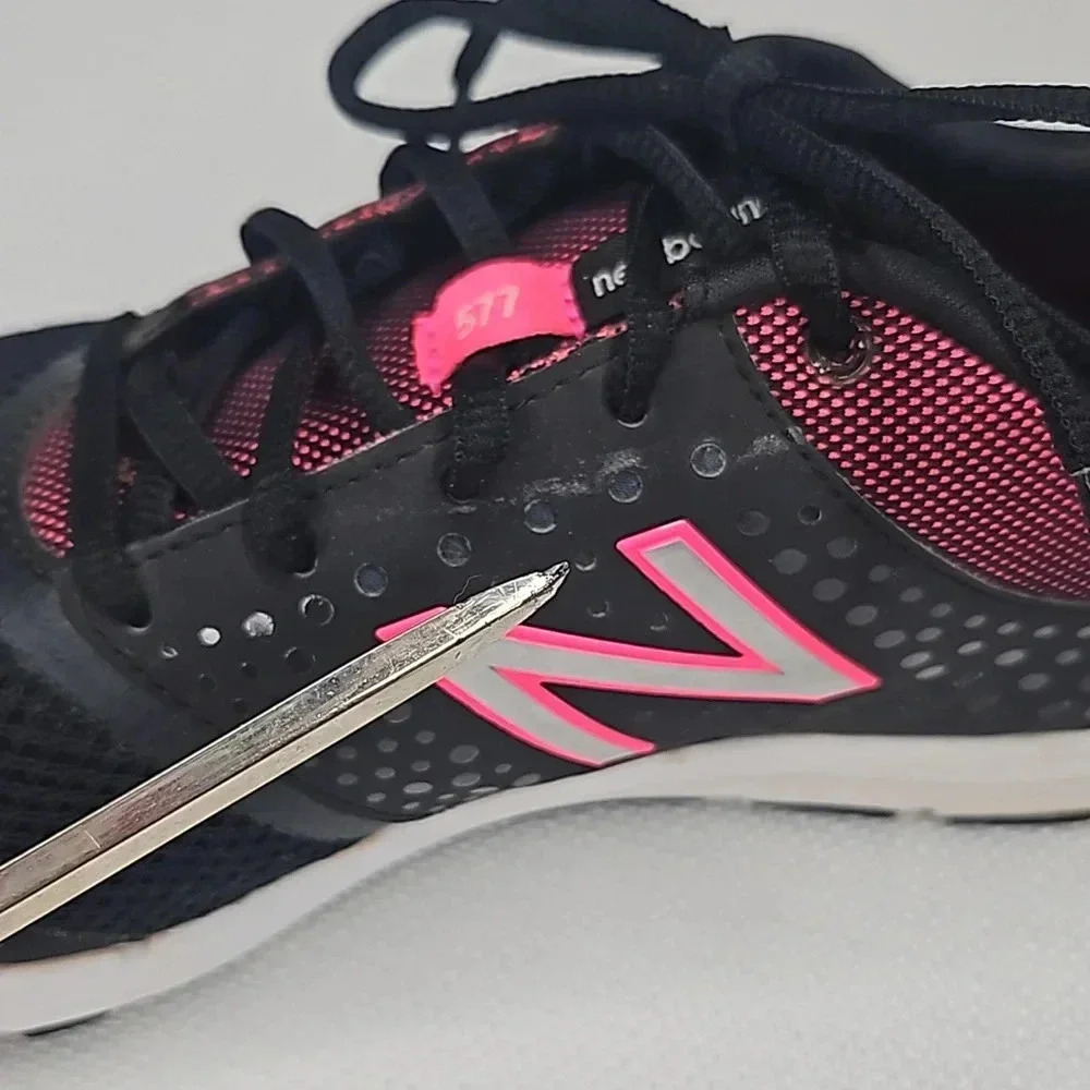 New Balance 577 Pink and Black Sneakers Women's Size 8.5 - Picture 16 of 16
